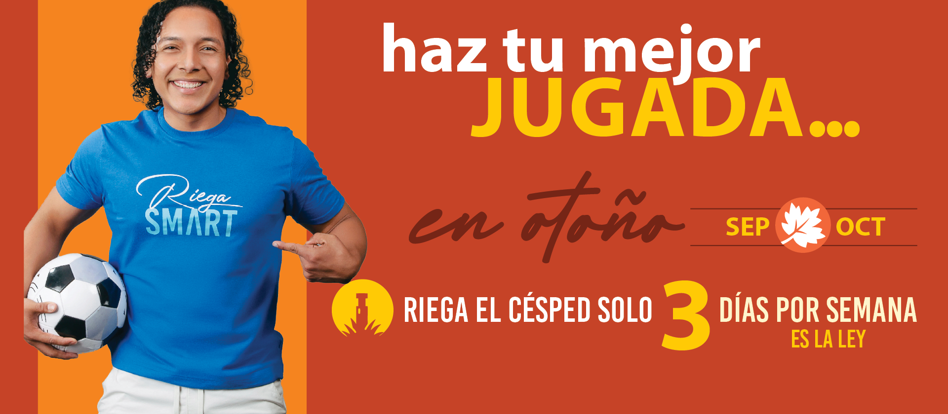 Riega plantas y arboles solo 2 dias a la semana