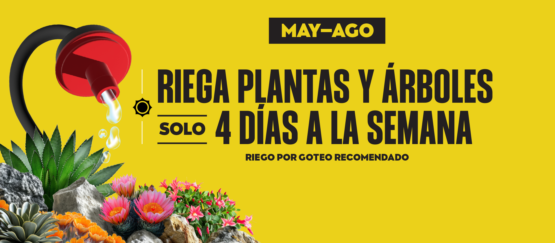 Gota a gota no los ahogas